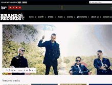 Tablet Screenshot of brandorecords.com